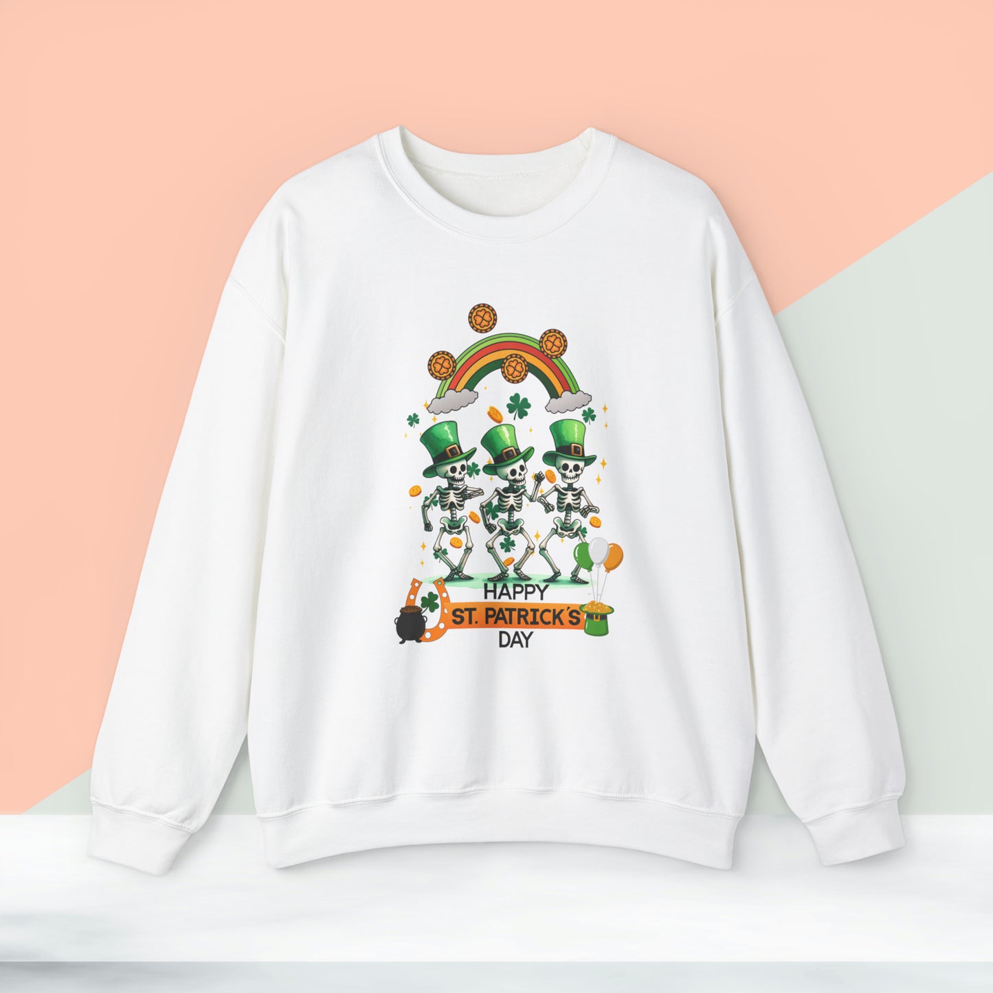 St Patrick's Day Unisex Heavy Blend™ Crewneck Sweatshirt