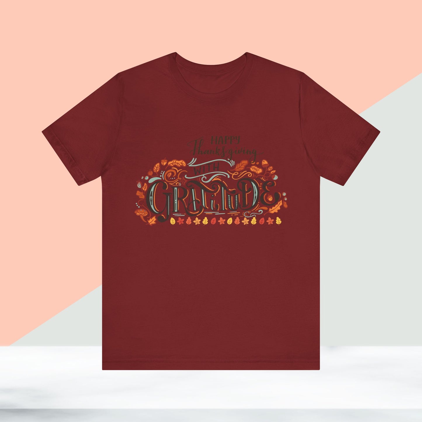 Happy Thanksgiving With Gratitude T-shirt, Happy thanksgiving 2024 T-shirt, Thanksgiving Gift,Turkey Shirt, Family Thanksgiving, Holiday Outfit.