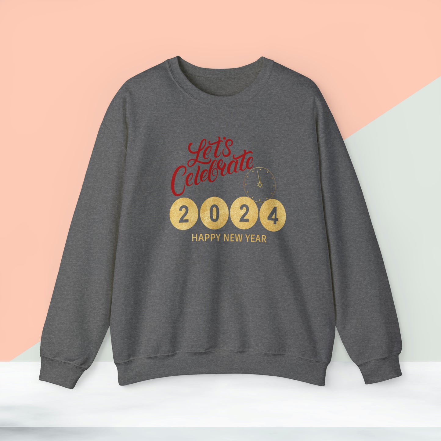 Happy New Year Unisex Heavy Blend™ Crewneck Sweatshirt