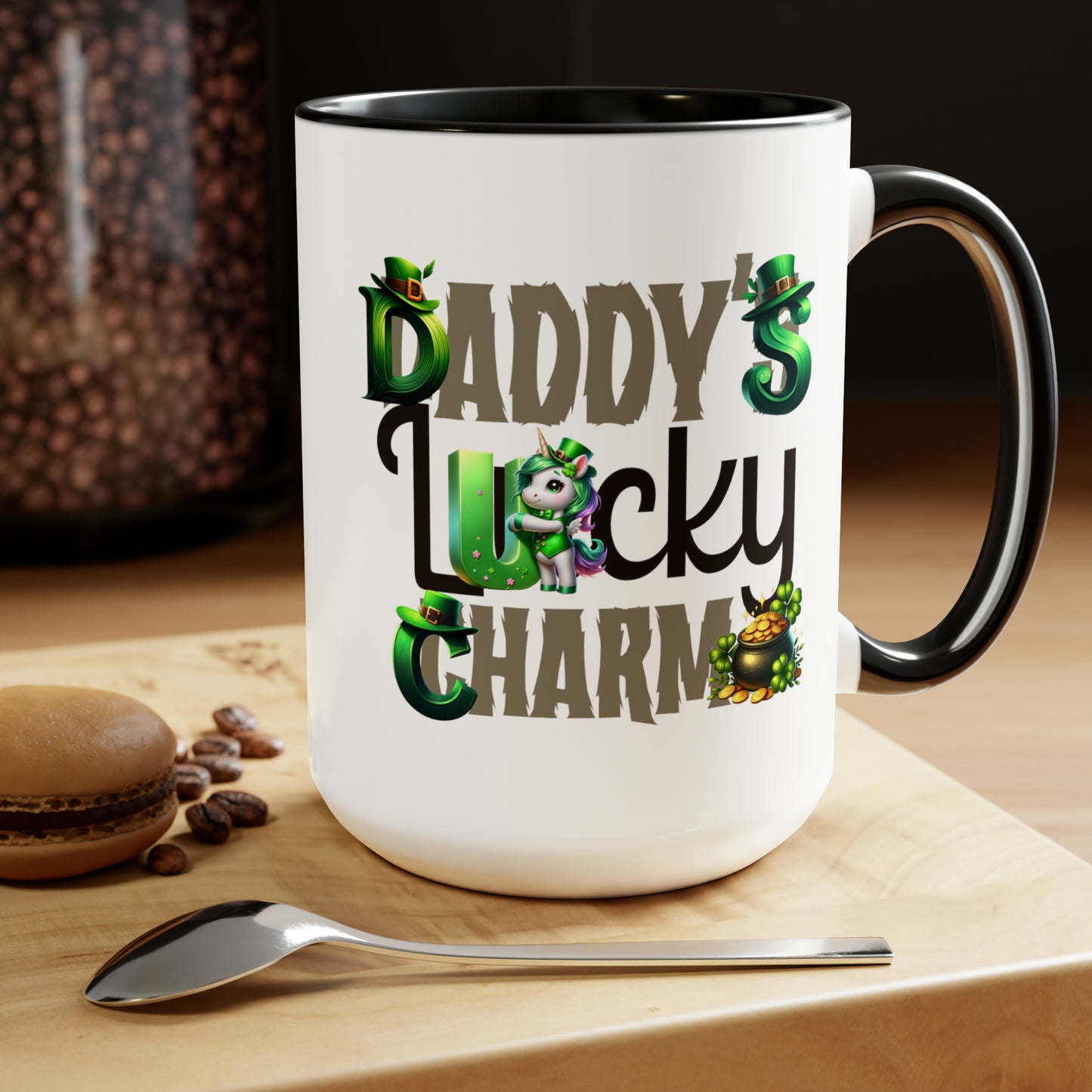 St Patrick's Day two-Tone Coffee Mugs, 15oz