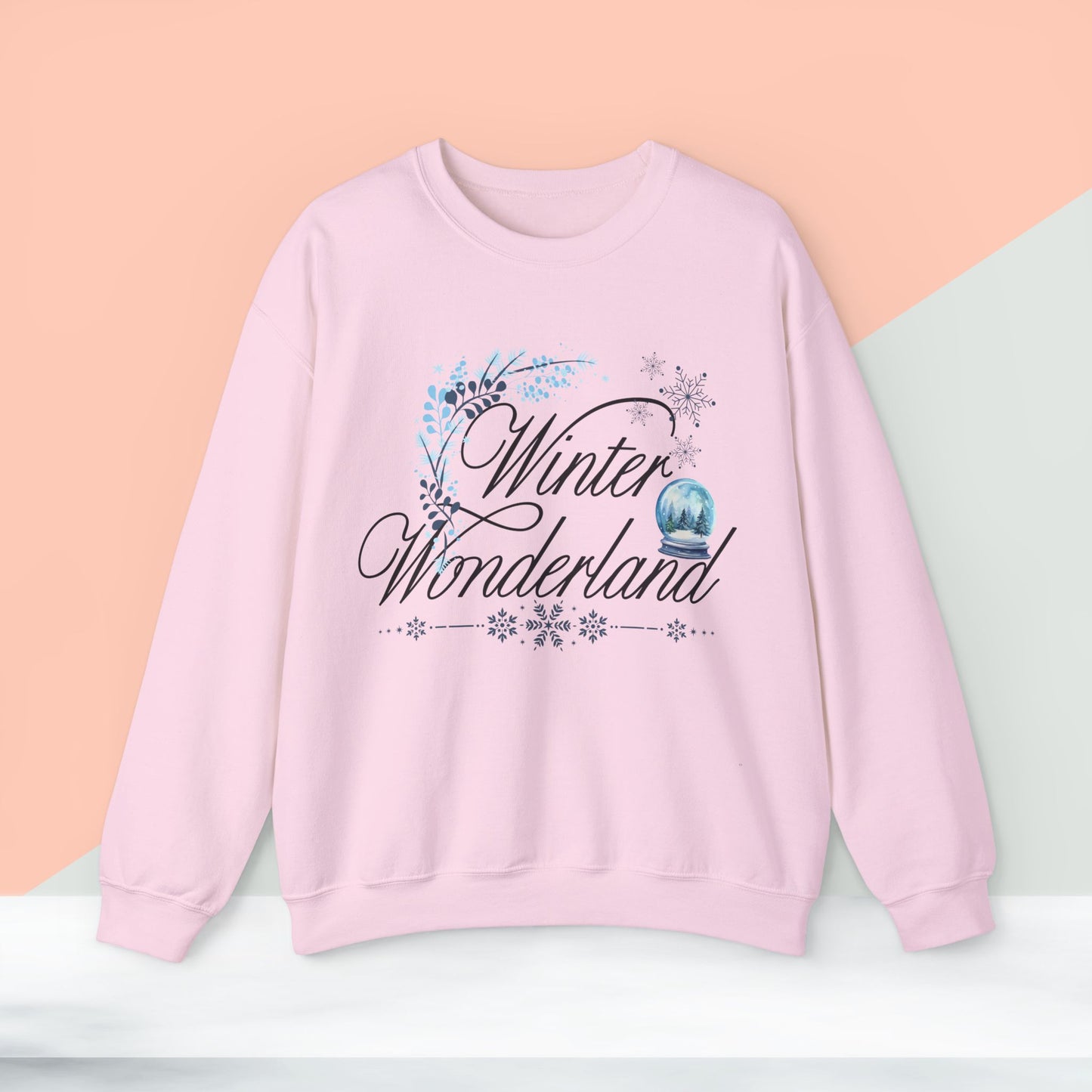 Winter wonderland Sweatshirt - Unisex Heavy Blend, Merry Christmas, Festive, Christmas Gift, Crewneck, merry Christmas Sweatshirt, Christmas Sweatshirt  Christmas Gift, Festive Sweatshirt.