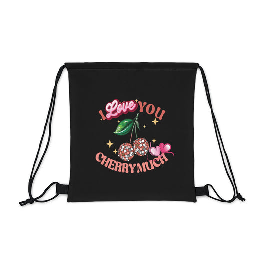 Happy valentines Day Drawstring Bag