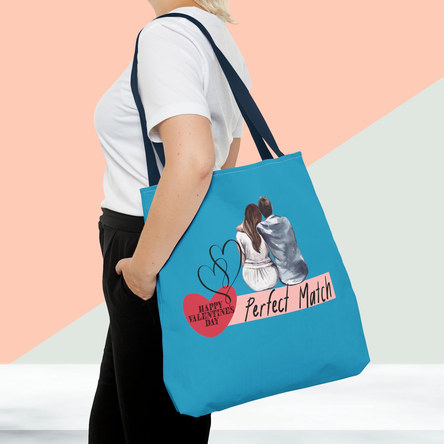 Happy Valentines Day Tote Bag