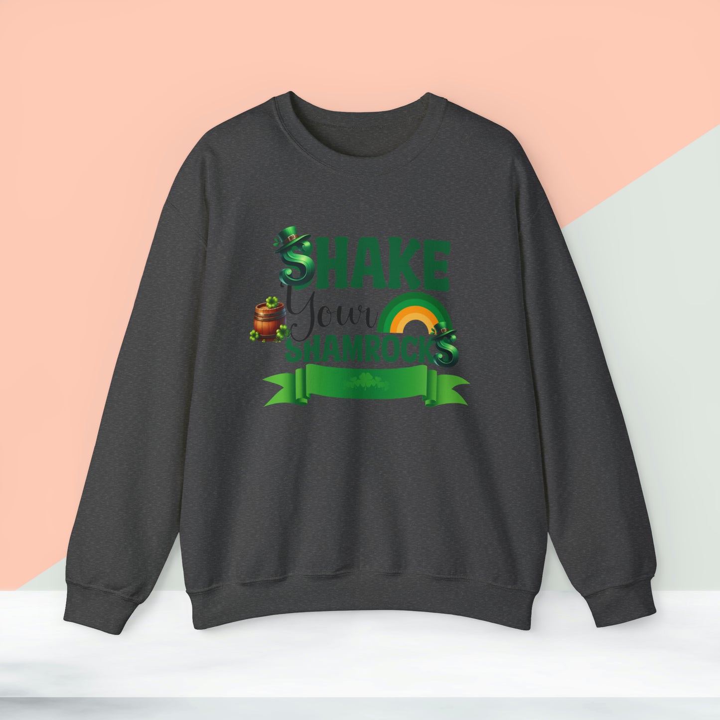 St Patrick's Day Unisex Heavy Blend™ Crewneck Sweatshirt