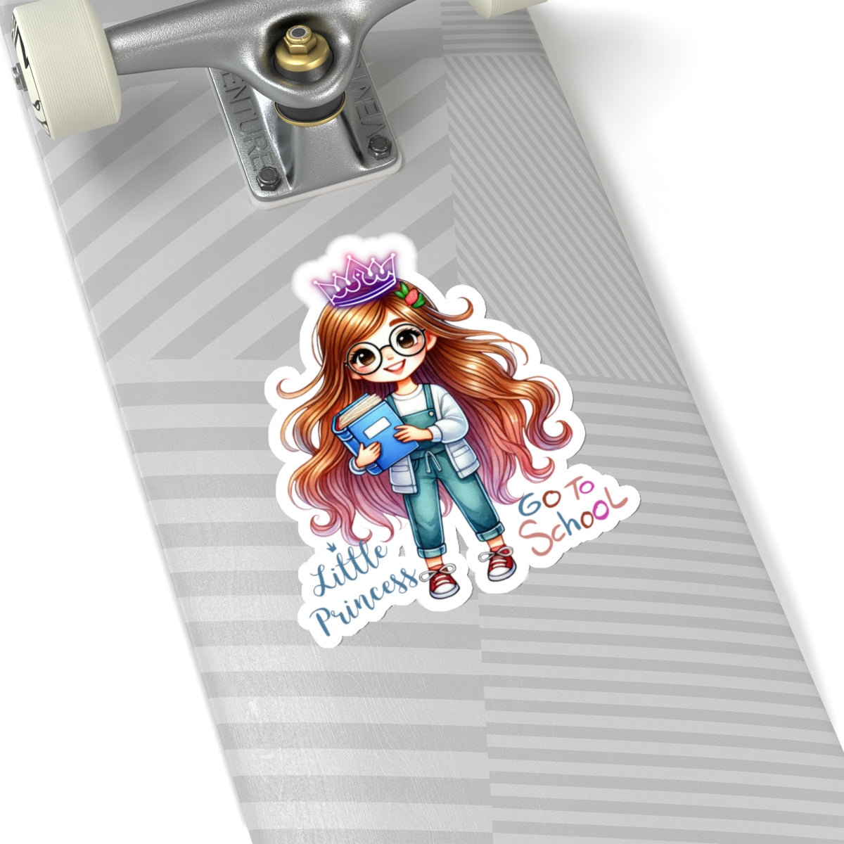 Little Princess Back To School Kiss-Cut Stickers, First Grade Squad Kiss-Cut Stickers, Gift for First graders, Ready for School, Back to Learning.