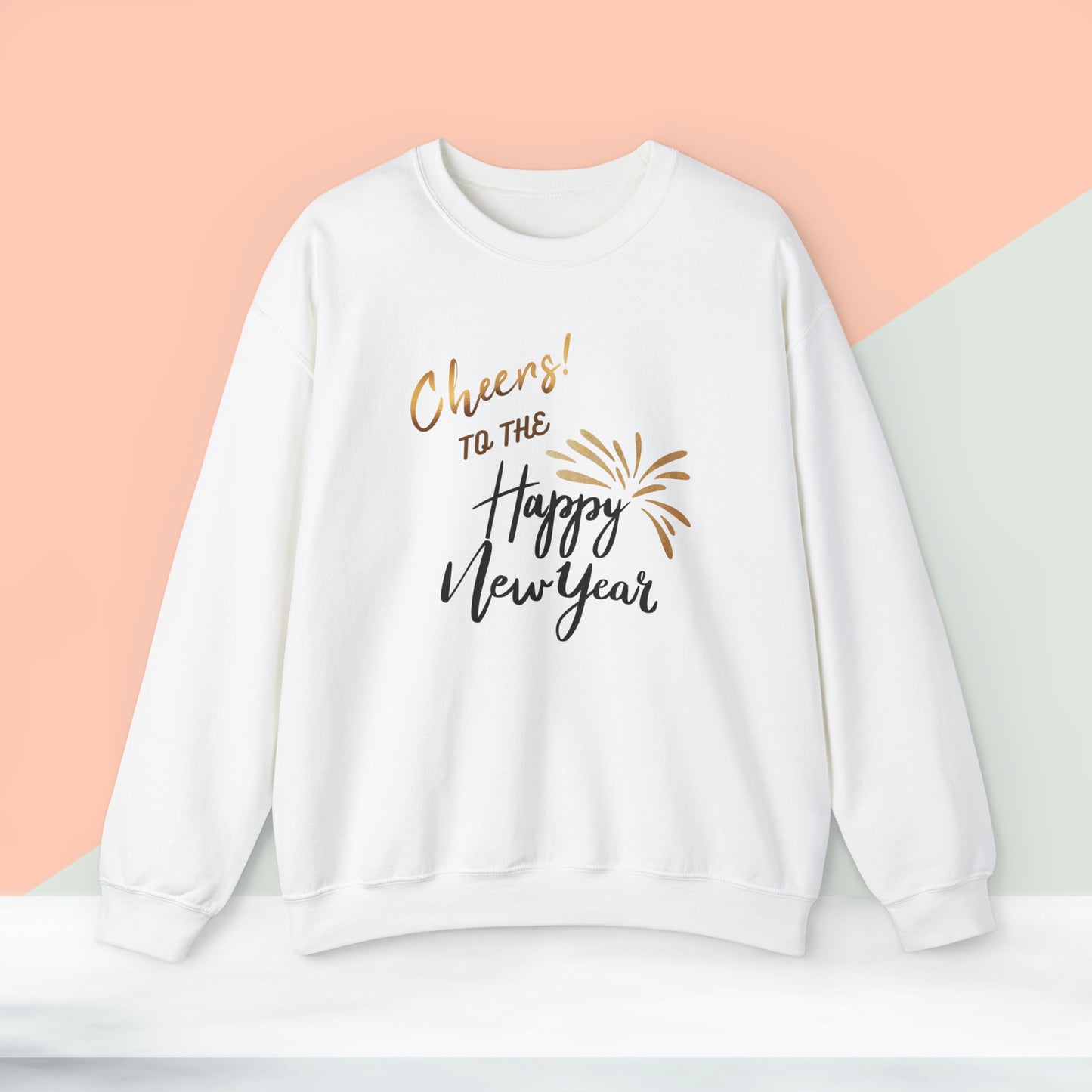 Happy New Year Unisex Heavy Blend™ Crewneck Sweatshirt