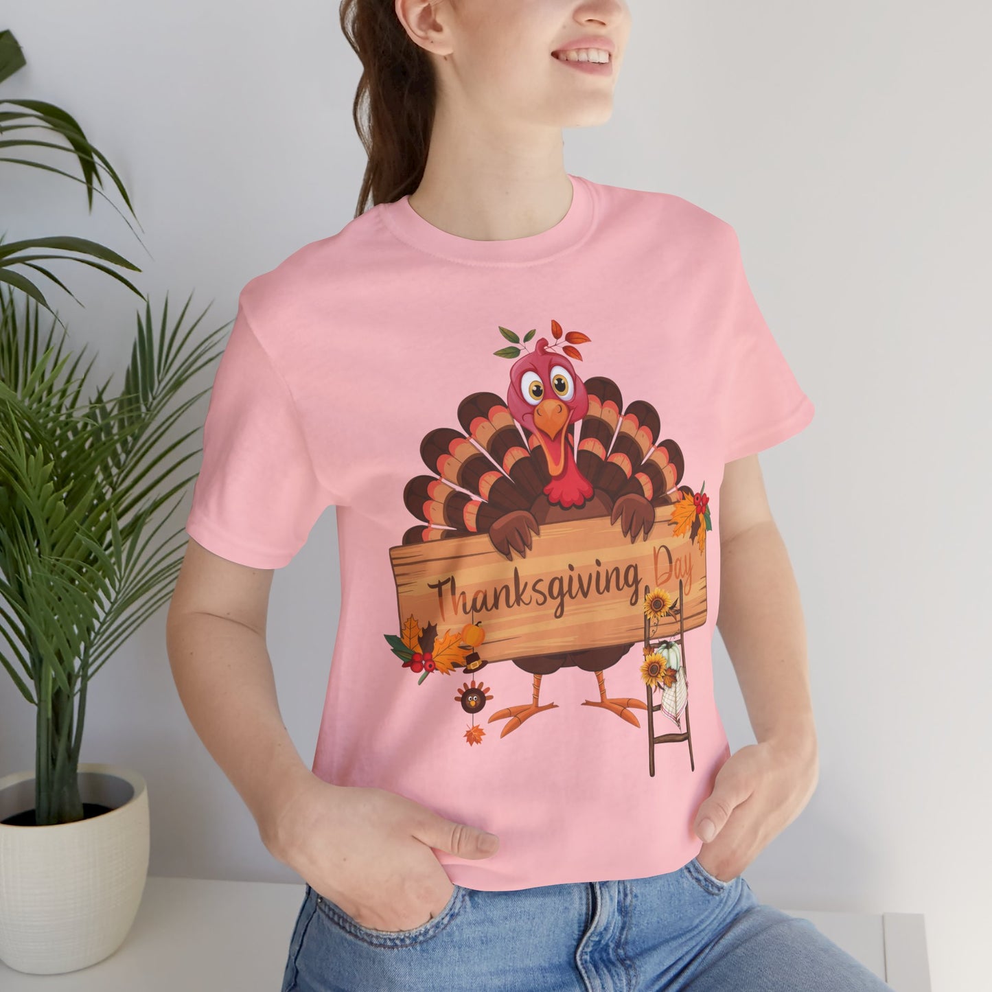 Thanksgiving Day T-shirt, Happy thanksgiving 2024 T-shirt, Thanksgiving Gift,Turkey Shirt, Family Thanksgiving, Holiday Outfit.