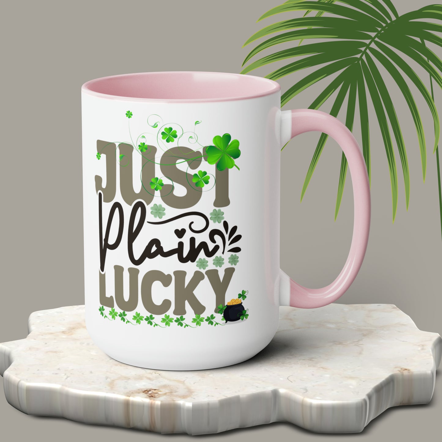 St Patrick's Day two-Tone Coffee Mugs, 15oz