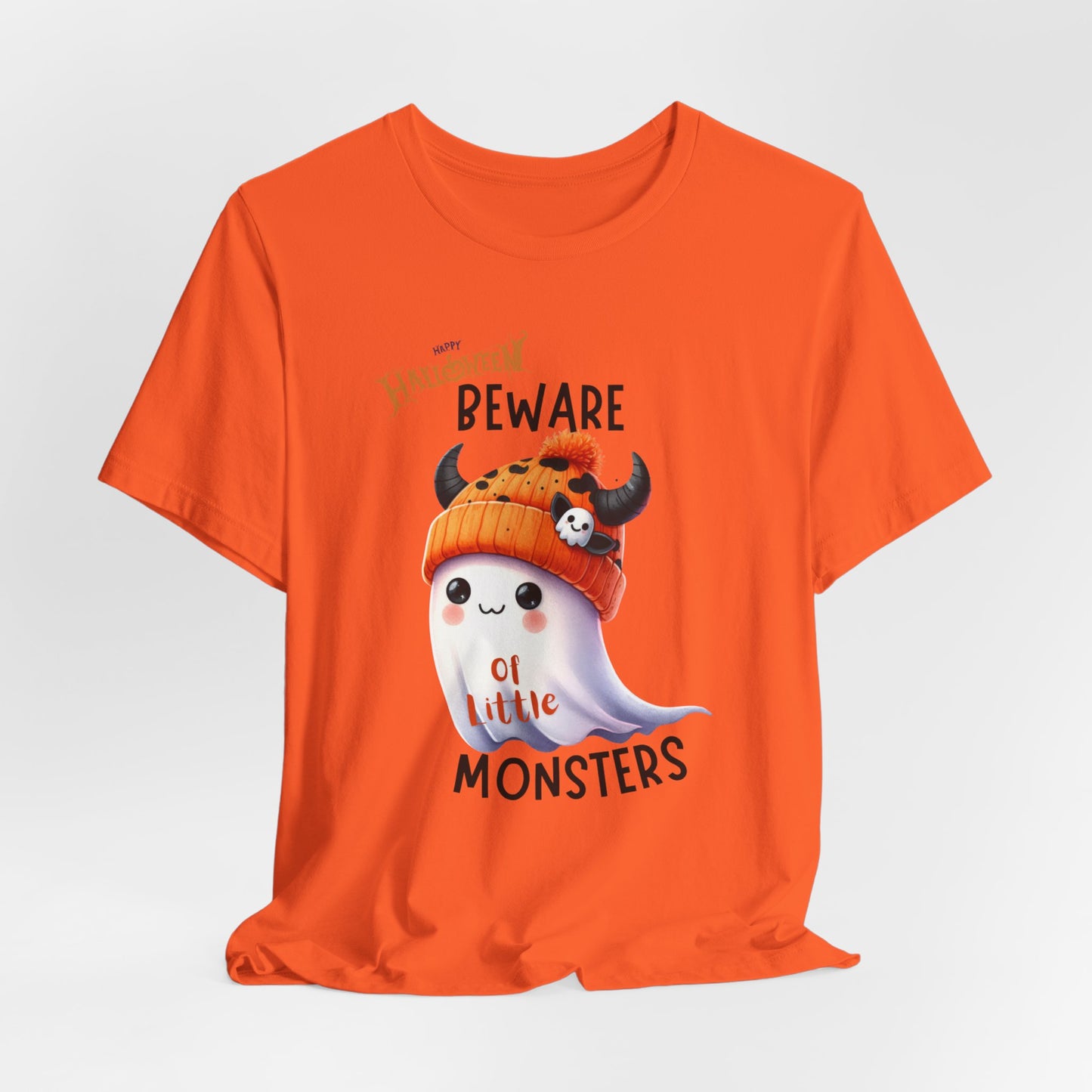 Beware Of Little Monsters T-shirt, Happy Halloween Skeleton T-shirt, Happy Halloween T-shirt, Trick Or Treat T-shirt, Halloween T-shirt, Cool Halloween T-shirt, Spooky T-shirt,