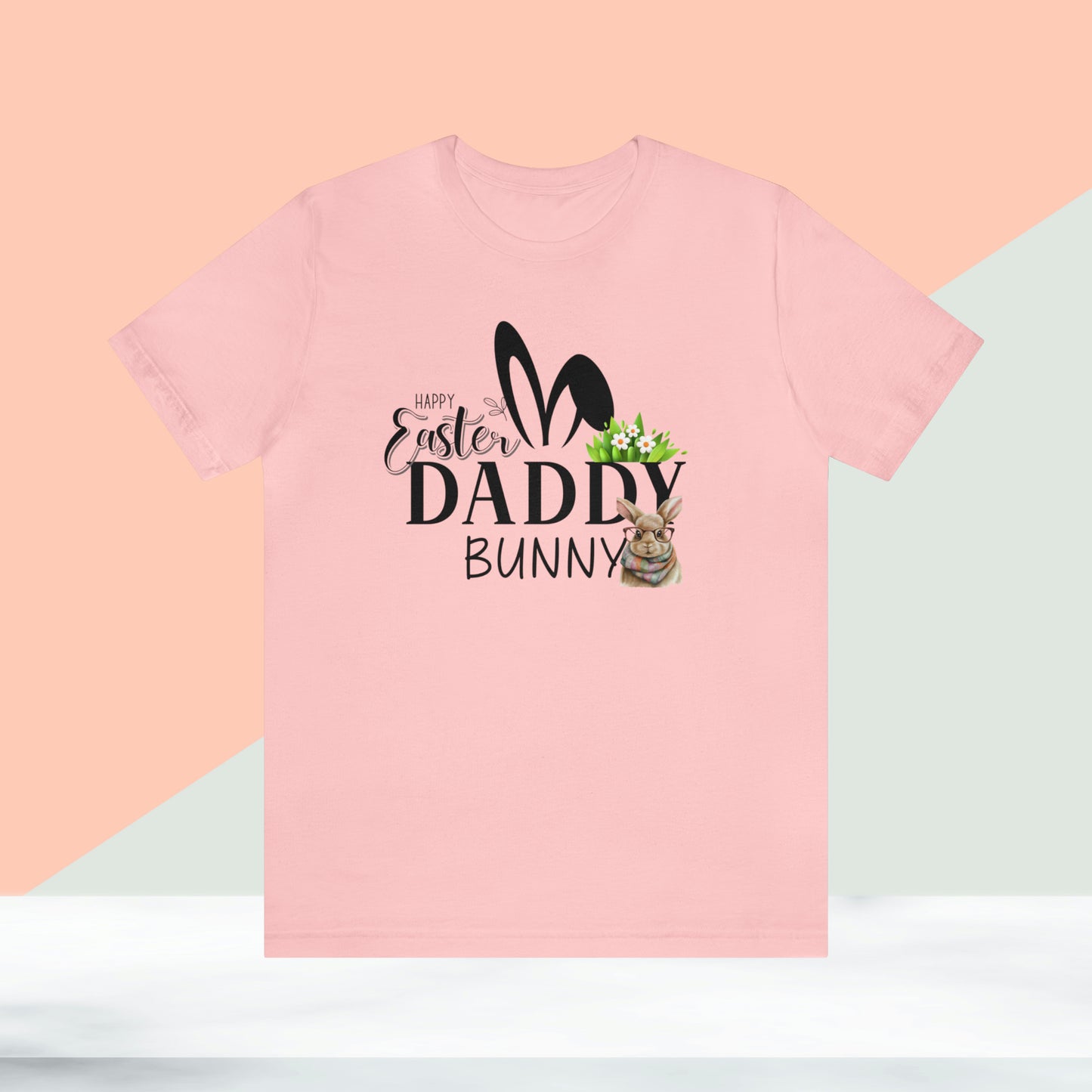 Daddy Bunny Unisex Jersey Short Sleeve Tee