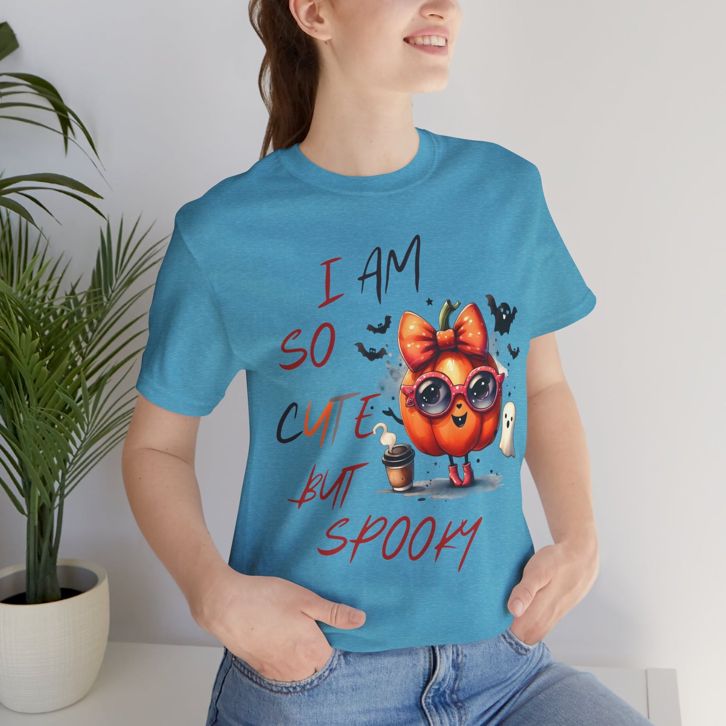 I Am So Spooky But Cute Halloween T-shirt, Happy Halloween T-shirt, Trick Or Treat T-shirt, Halloween T-shirt, Cool Halloween T-shirt, Spooky T-shirt,