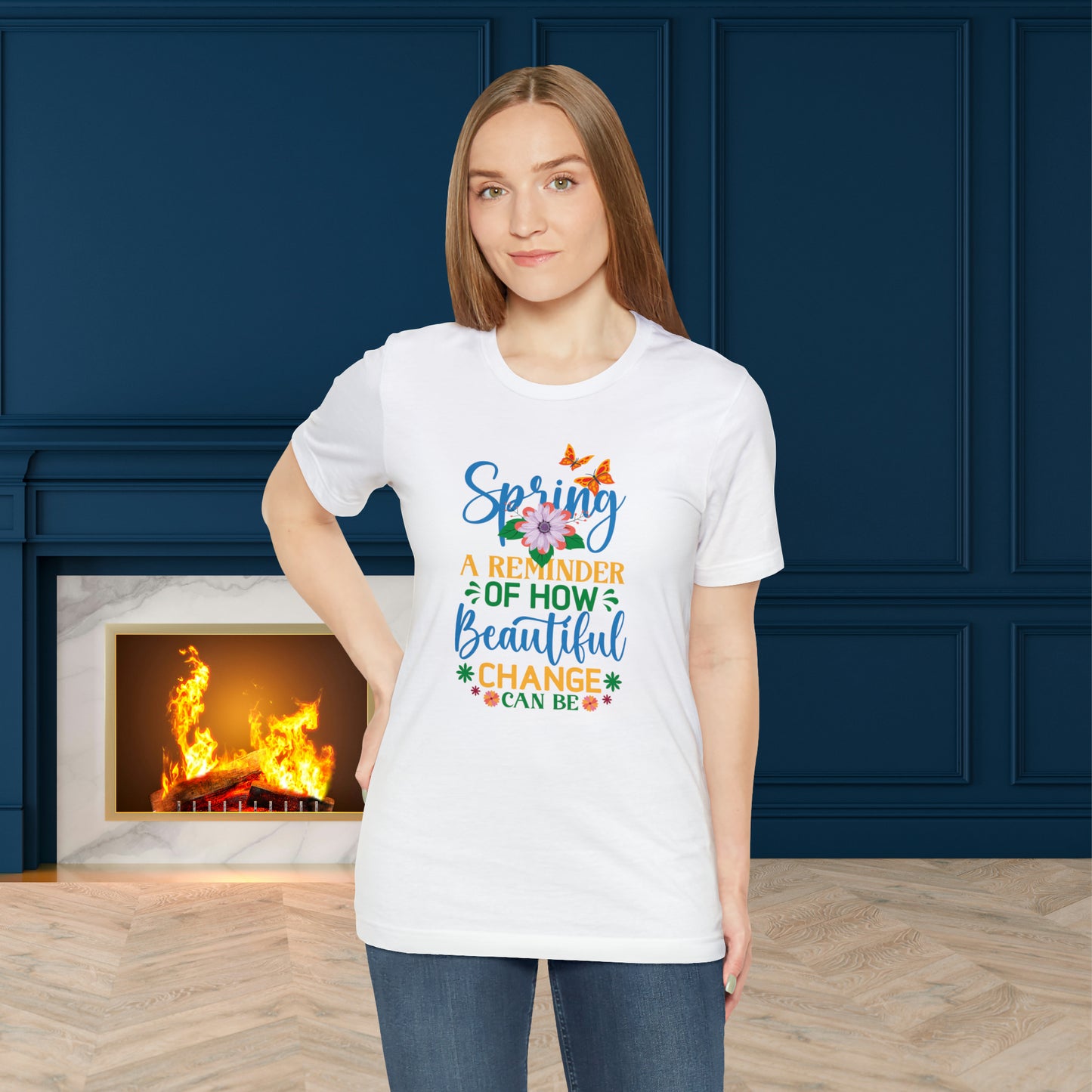 Spring Beautiful Change Unisex T-shirt, Spring Trendy Shirt.