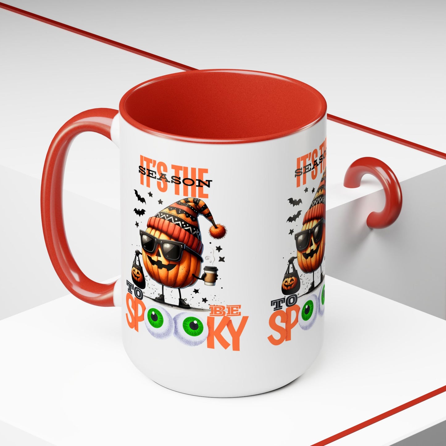 It's The Season To Be Spooky Halloween Coffee Mug,  Let's Go Halloween Coffee Mug, Trick or Treat Halloween Coffee Mug, Cute Skeleton Coffee Mug, Spooky Season Halloween Coffee Mug.