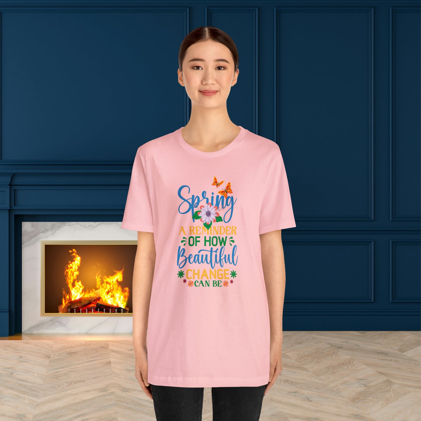 Spring Beautiful Change Unisex T-shirt, Spring Trendy Shirt.