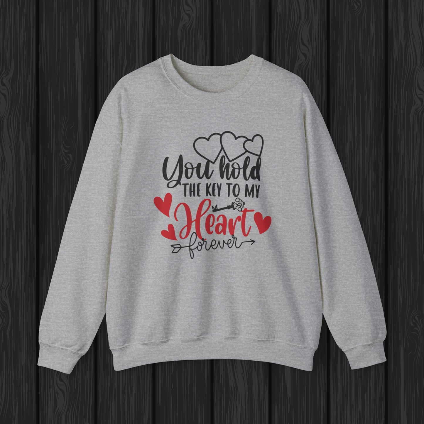 Happy valentines day Unisex Heavy Blend™ Crewneck Sweatshirt