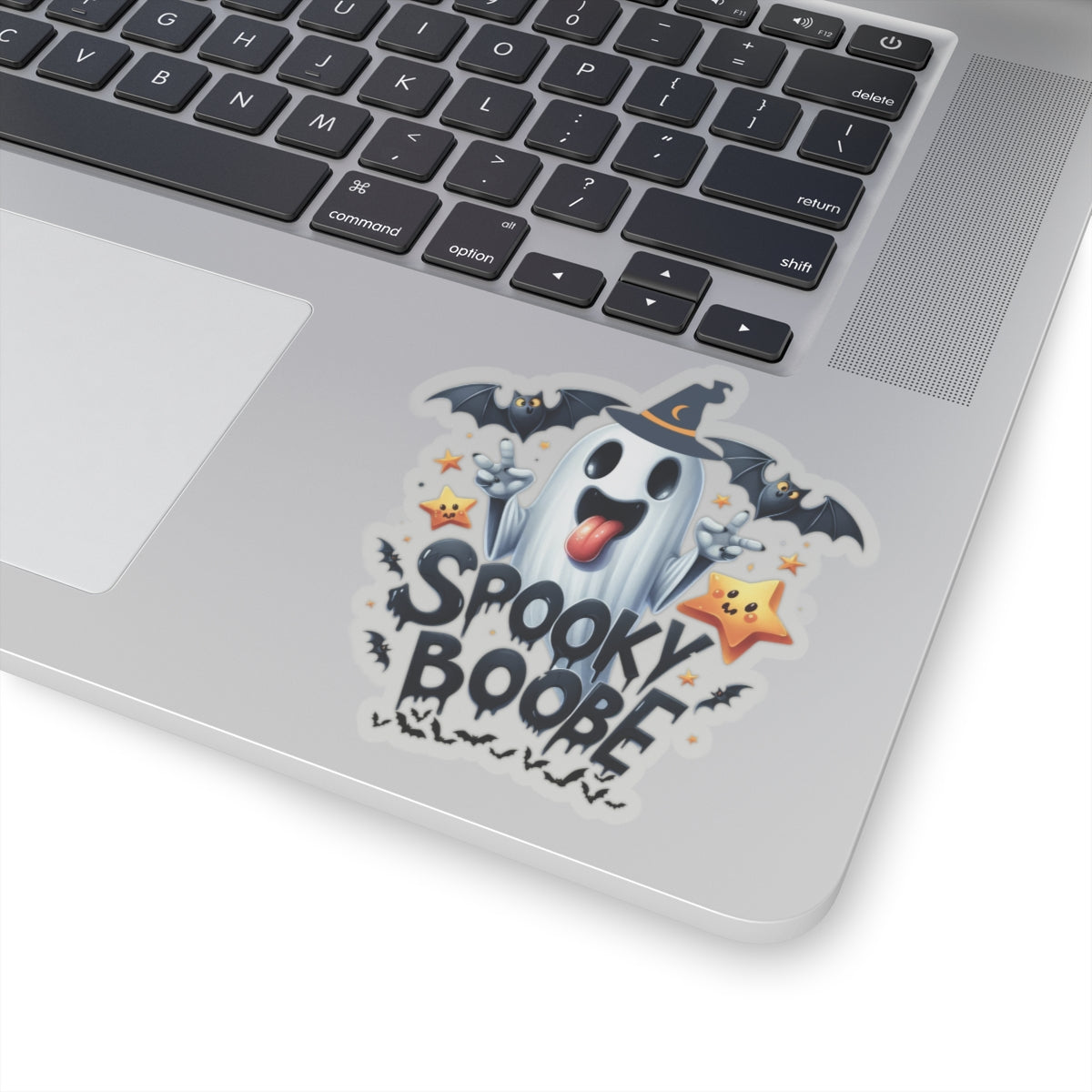 Spooky Boobe  Kiss-Cut Stickers, Happy Halloween Kiss-Cut Stickers, Spooky Season Kiss-Cut Stickers, Cute Cat Halloween Kiss-Cut Stickers.