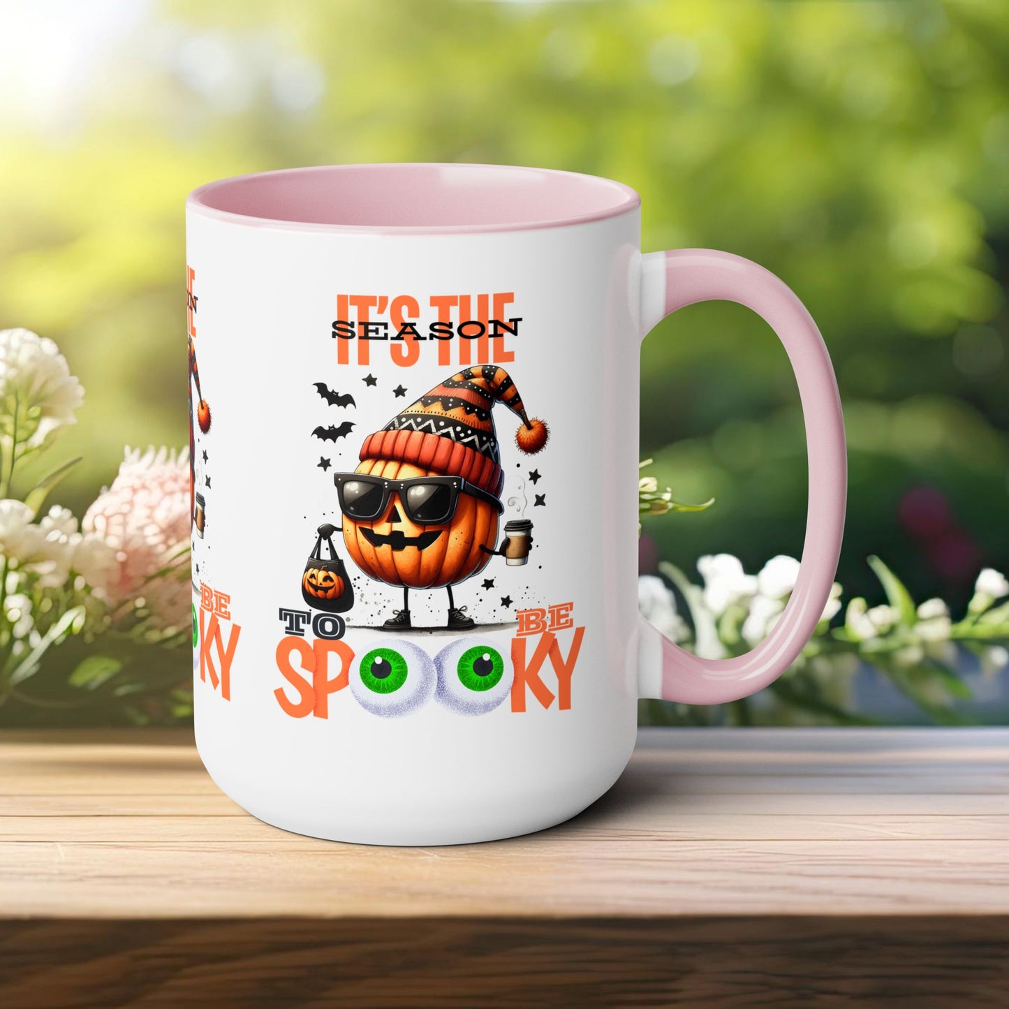 It's The Season To Be Spooky Halloween Coffee Mug,  Let's Go Halloween Coffee Mug, Trick or Treat Halloween Coffee Mug, Cute Skeleton Coffee Mug, Spooky Season Halloween Coffee Mug.