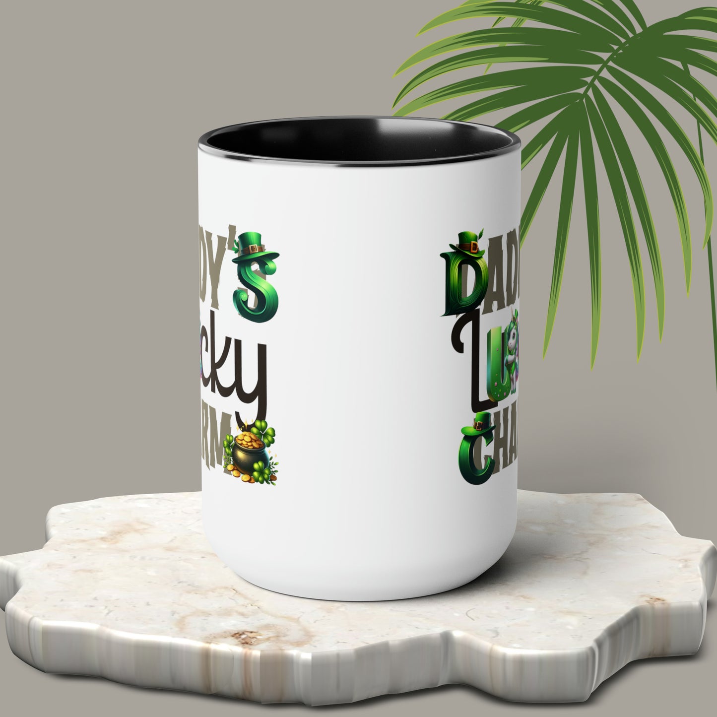 St Patrick's Day two-Tone Coffee Mugs, 15oz