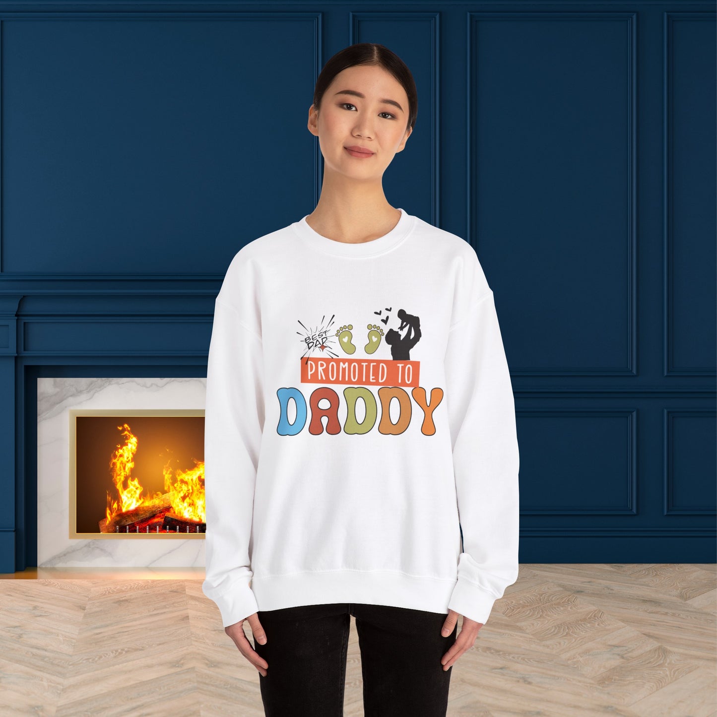 Happy Father's Day Sweatshirt For Dad, Dad Sweatshirt, Gift For Dad,  Daddy's Sweatshirt.