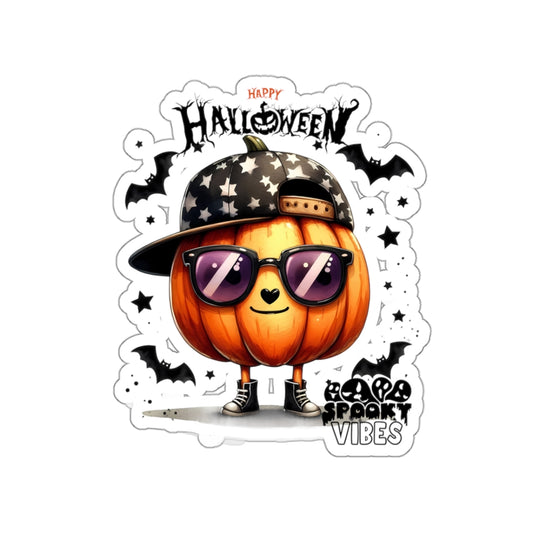 Spooky Vibes Happy Halloween Kiss-Cut Stickers, Happy Halloween Kiss-Cut Stickers, Spooky Season Kiss-Cut Stickers, Trick Or Treat Halloween Kiss-Cut Stickers.