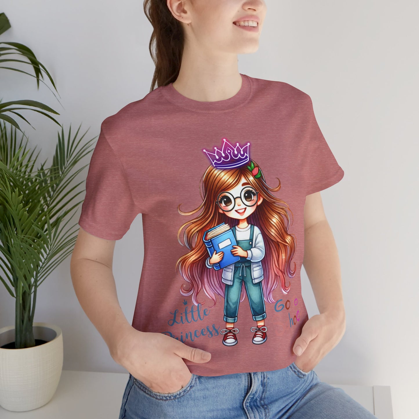 Little Princess T-Shirt, Teach Love Inspire Teacher Shirt, Teacher Back To school unisex jersey short sleeve.First Day Vibes T-Shirt.