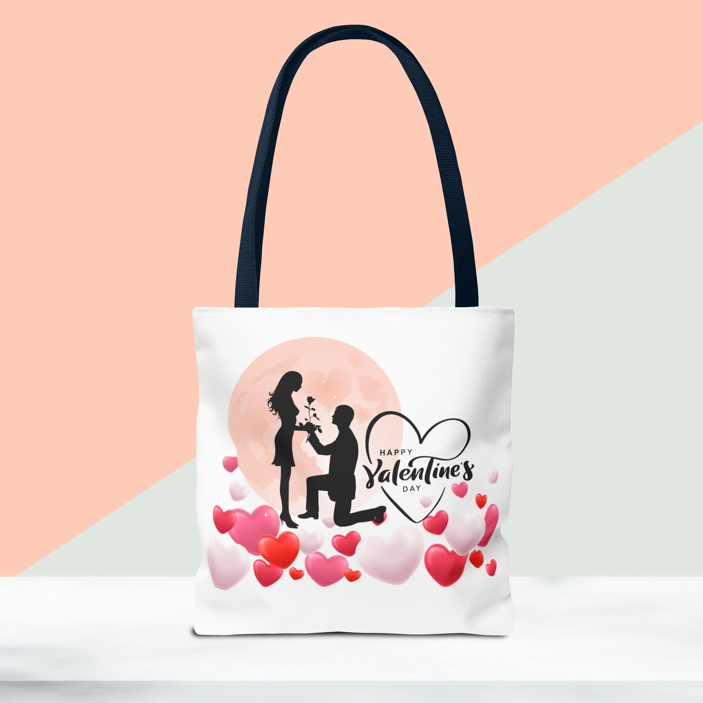 Happy Valentines Day Tote Bag