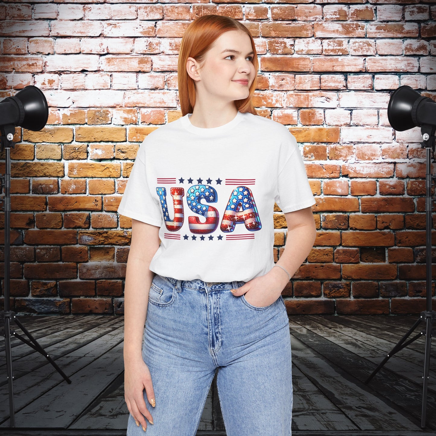 4th of July T-shirt, Sweet Land Of Liberty T-Shirt, Fourth of July unisex jersey short sleeve, America, Flag, Peace Love America. Proud To Be An American, Red White Blue.