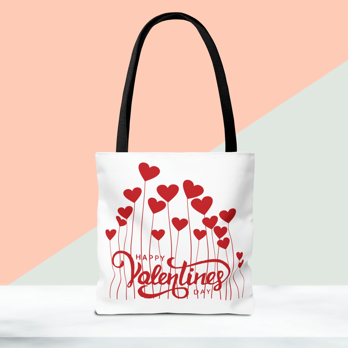 Happy Valentines Day Tote Bag