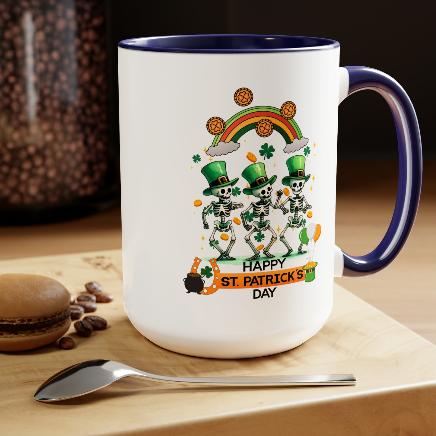 St Patrick's Day two-Tone Coffee Mugs, 15oz