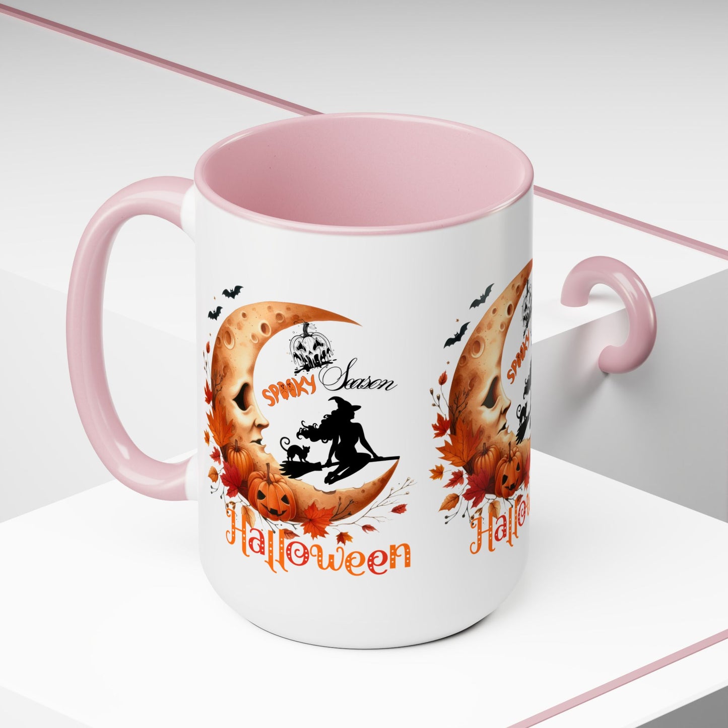 Happy Halloween Coffee Mug,  Let's Go Halloween Coffee Mug, Trick or Treat Halloween Coffee Mug, Cute Skeleton Coffee Mug, Spooky Season Halloween Coffee Mug.