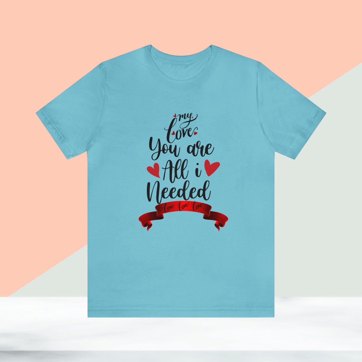 Happy valentines day Unisex Jersey Short Sleeve Tee