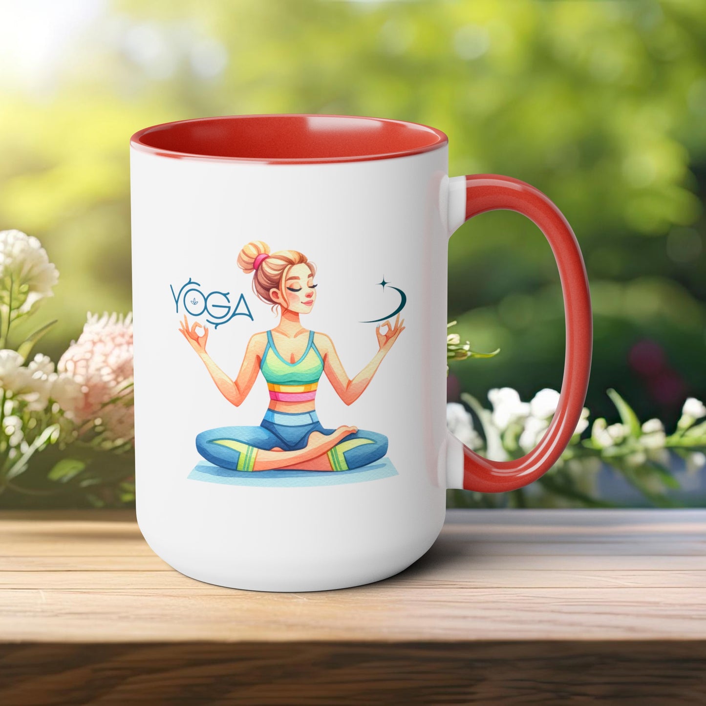 Yoga Coffee Mug, Cute Yoga Coffee Mug, Yoga lovers Coffee Mug, Yoga Instructor Gift, Gift For Yoga lover, Gift For Yogi.