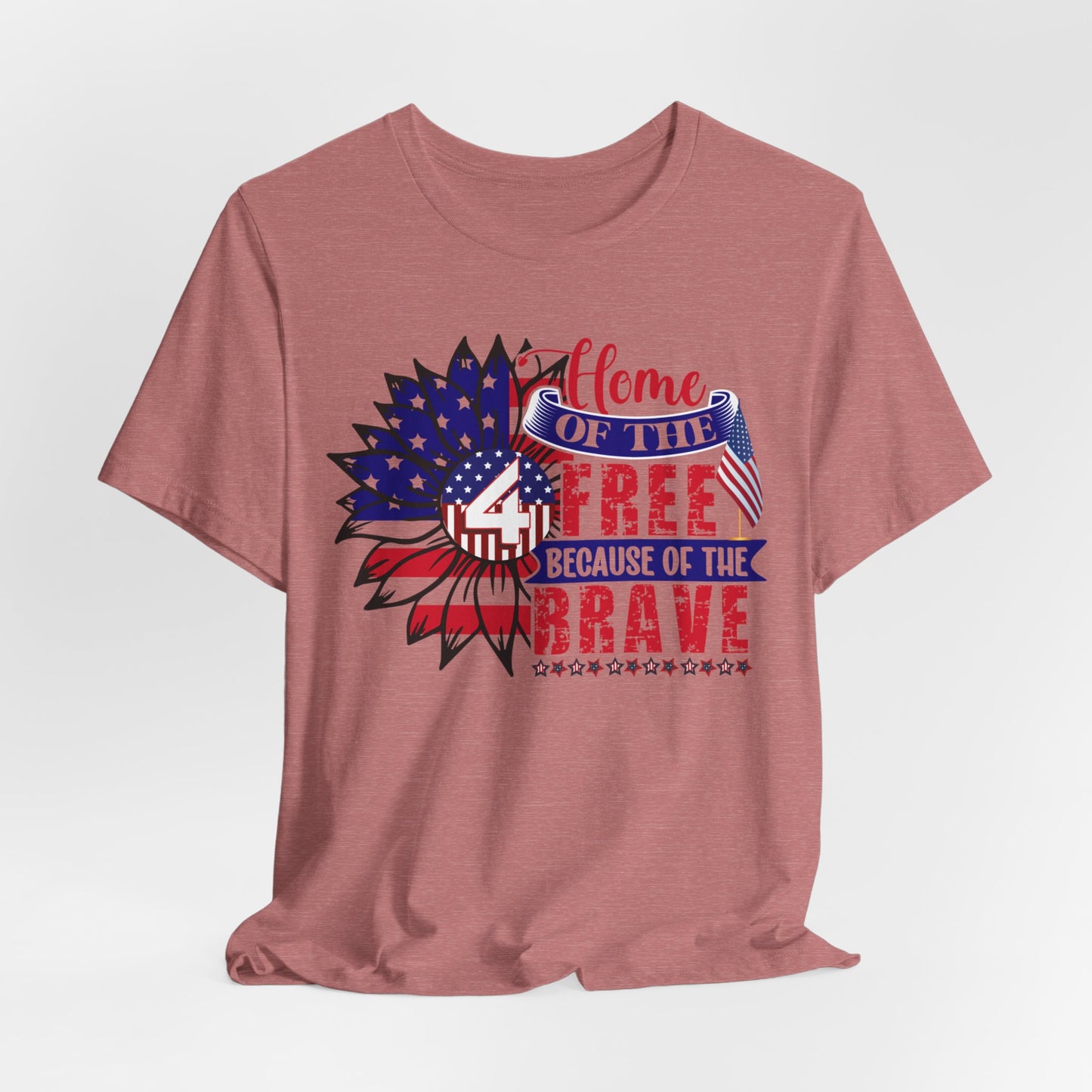 4th of July T-Shirt,  Fourth of July unisex jersey short sleeve.