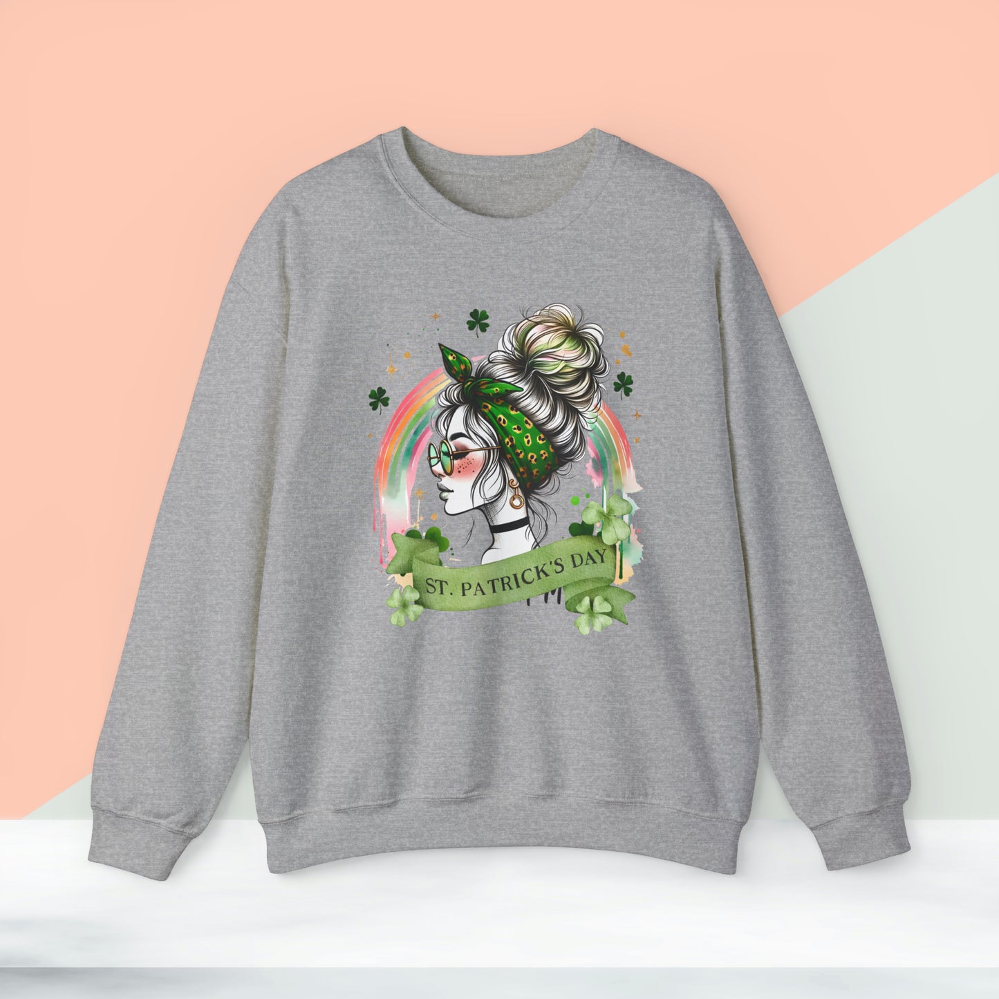 St Patrick's Day Unisex Heavy Blend™ Crewneck Sweatshirt