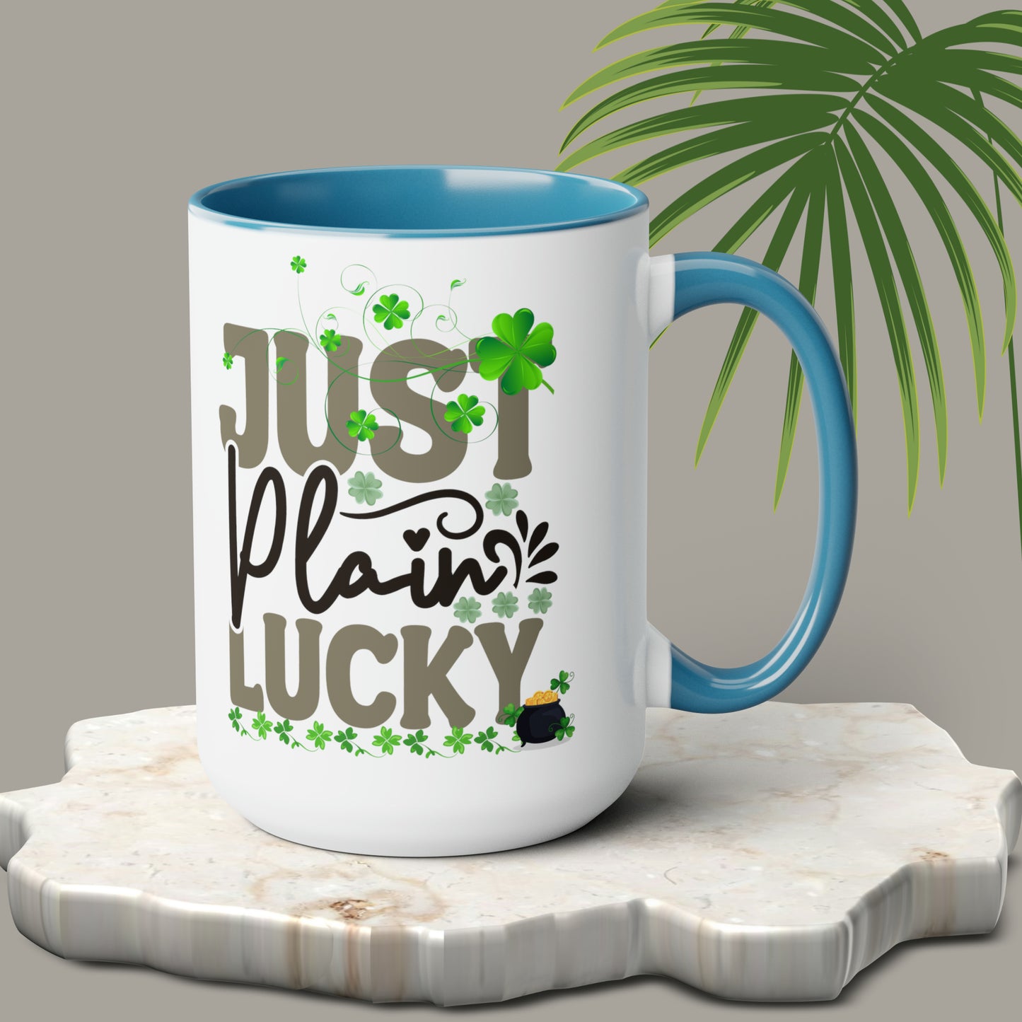 St Patrick's Day two-Tone Coffee Mugs, 15oz