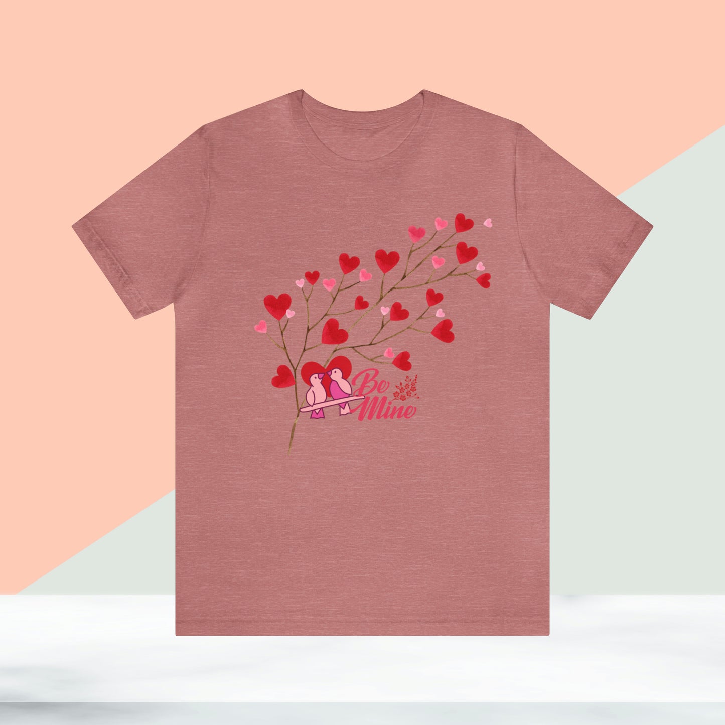 Happy valentines day Unisex Jersey Short Sleeve Tee