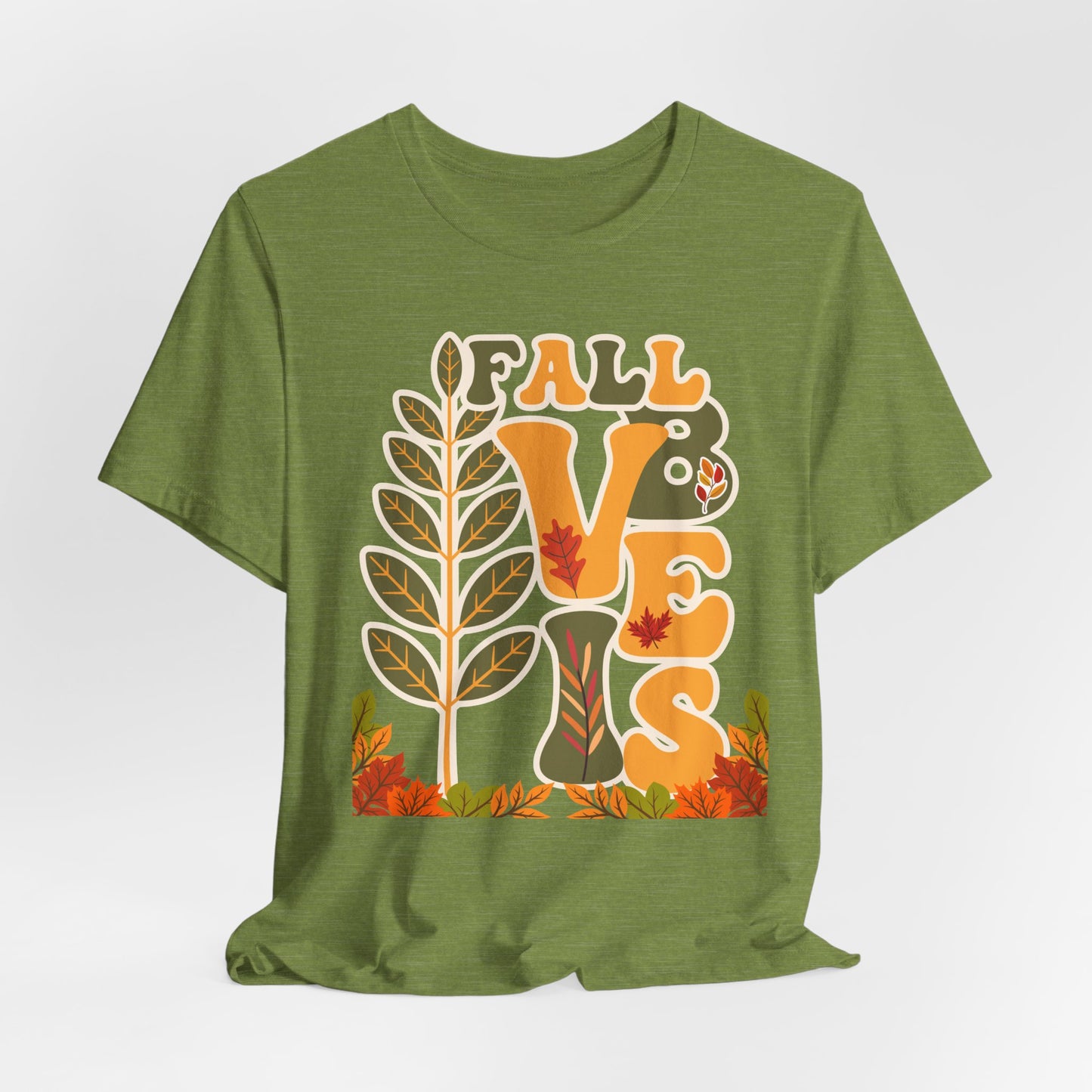 Fall Vibes Thanksgiving T-shirt, Happy thanksgiving 2024 T-shirt, Thanksgiving Gift,Turkey Shirt, Family Thanksgiving, Holiday Outfit. Express Delivery available