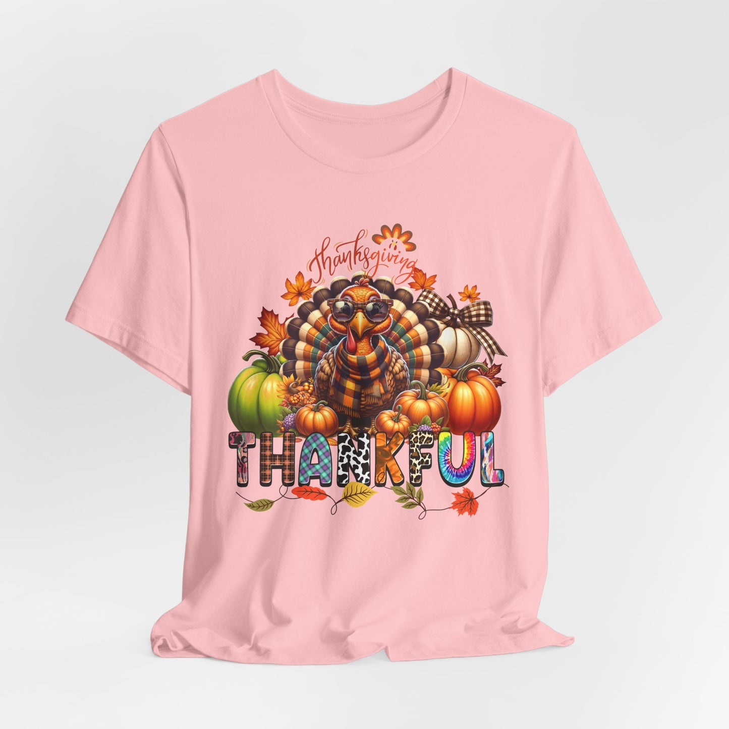 Happy Thanksgiving T-shirt, Happy thanksgiving 2024 T-shirt, Thanksgiving Gift,Turkey Shirt, Family Thanksgiving, Holiday Outfit.