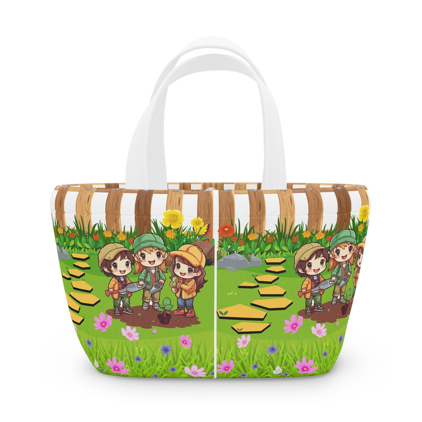 Back To School Lunch Bag, Back to Learning Lunch Bag, Ready for School Lunch Bag.