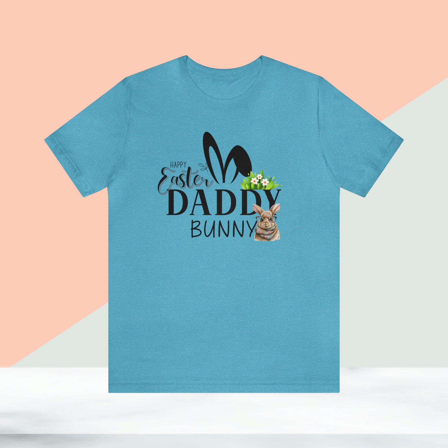 Daddy Bunny Unisex Jersey Short Sleeve Tee