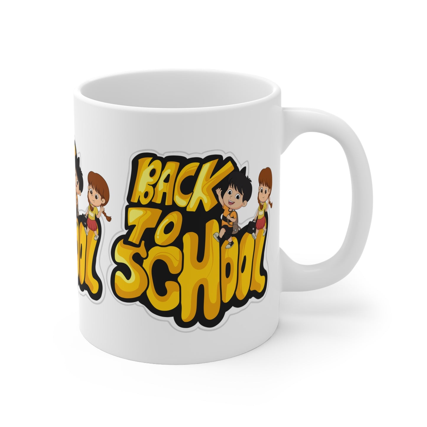 Back To School Mug.11oz. Ready To Rule The School Mug.11oz.