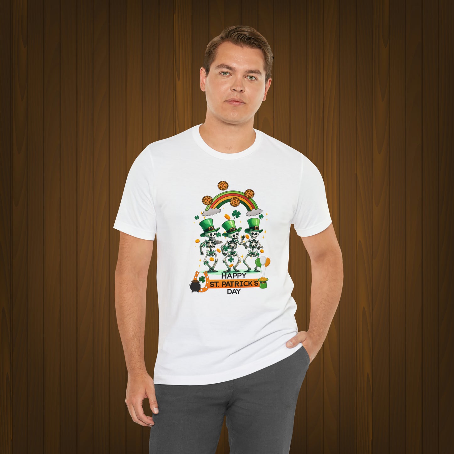 St Patrick's Day Unisex Jersey Short Sleeve Tee