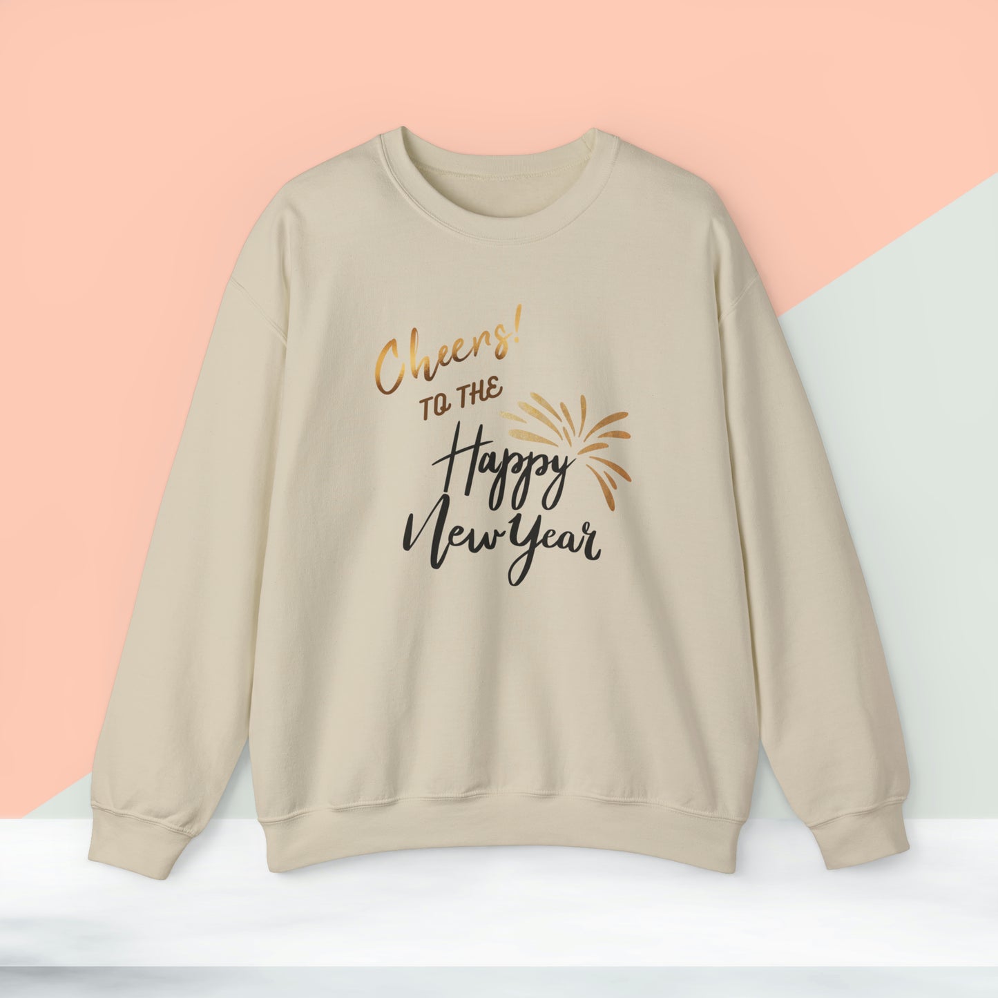 Happy New Year Unisex Heavy Blend™ Crewneck Sweatshirt