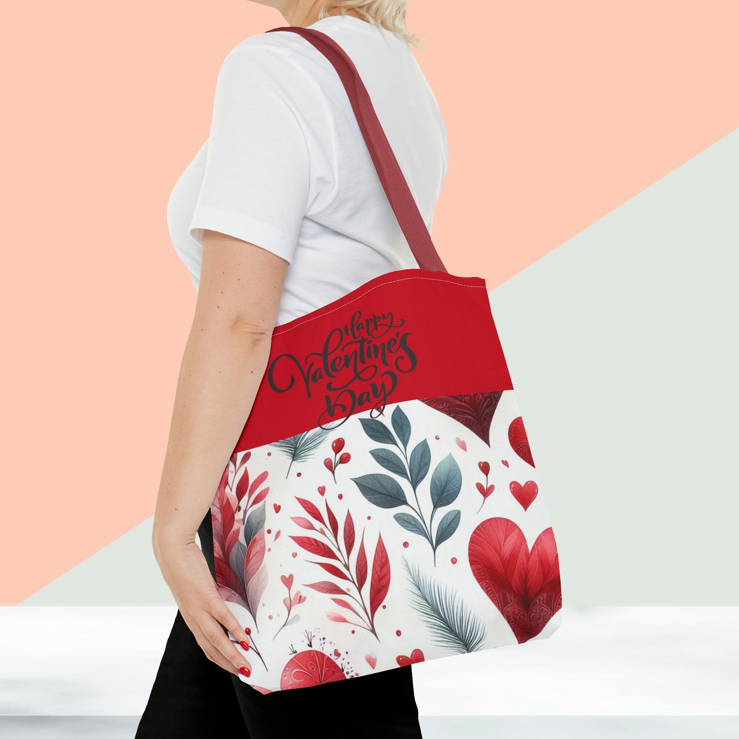 Happy Valentines Day Tote Bag