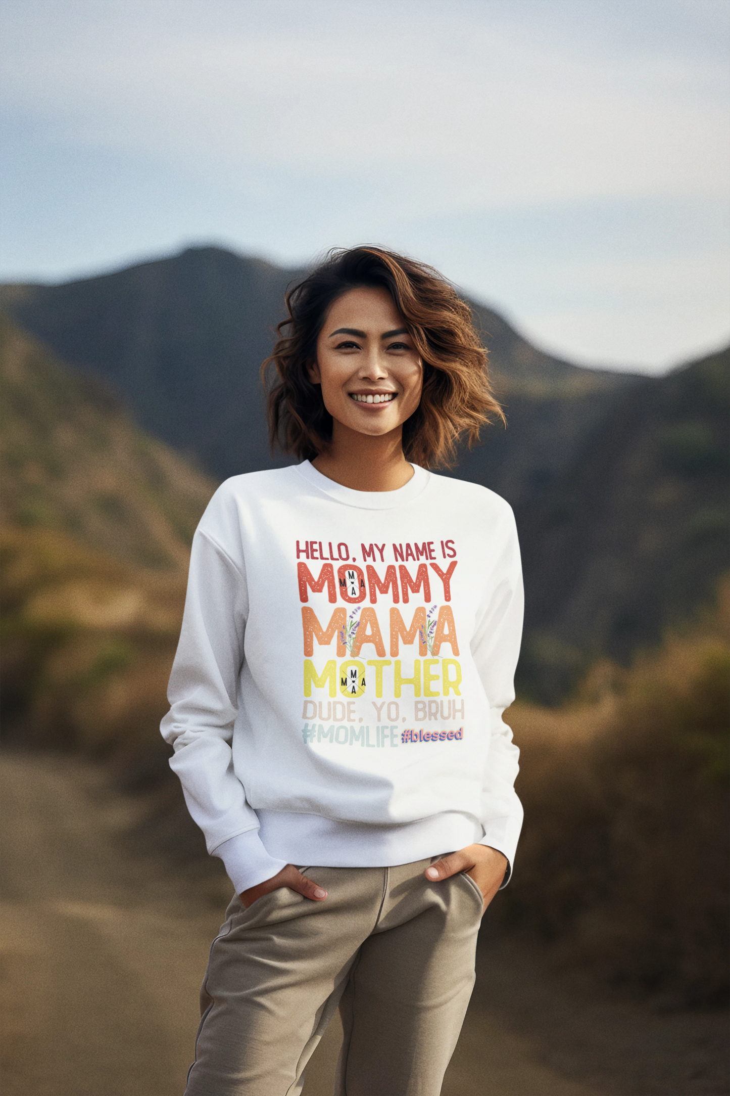 Happy Mother's Day Sweatshirt For Mom, Mom Sweatshirt, Gift For Moms,  Mama Sweatshirt.