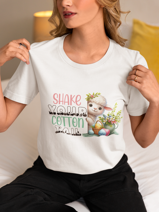 Shake Your Cotton Tail Unisex Jersey Short Sleeve Tee