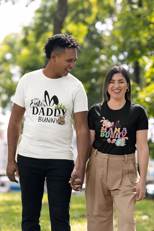 Daddy Bunny Unisex Jersey Short Sleeve Tee