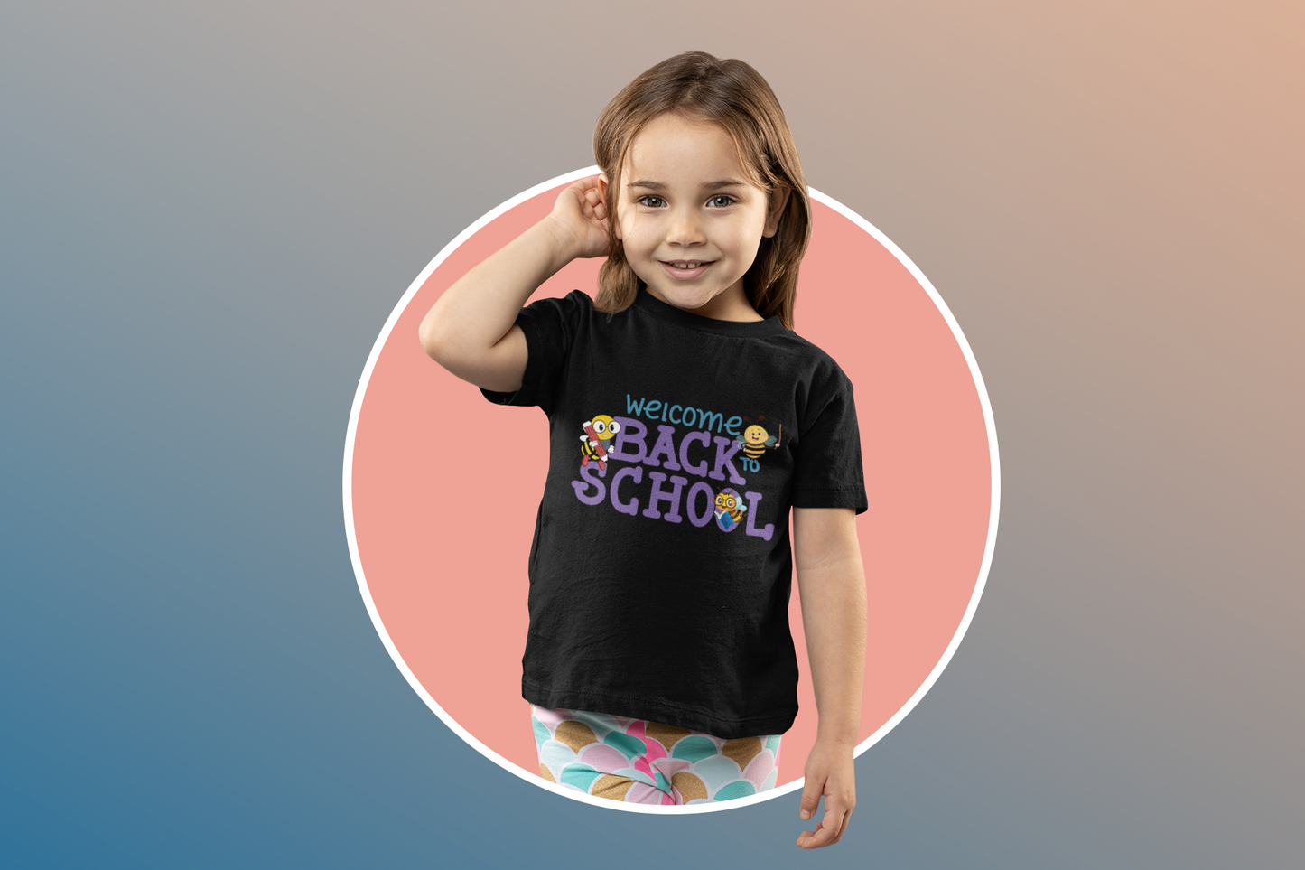 Back To School Kids Heavy Cotton™ Tee, Back to school Kids Shirt, 1st Day Of School Shirt, Back To School Cotton T-Shirt.