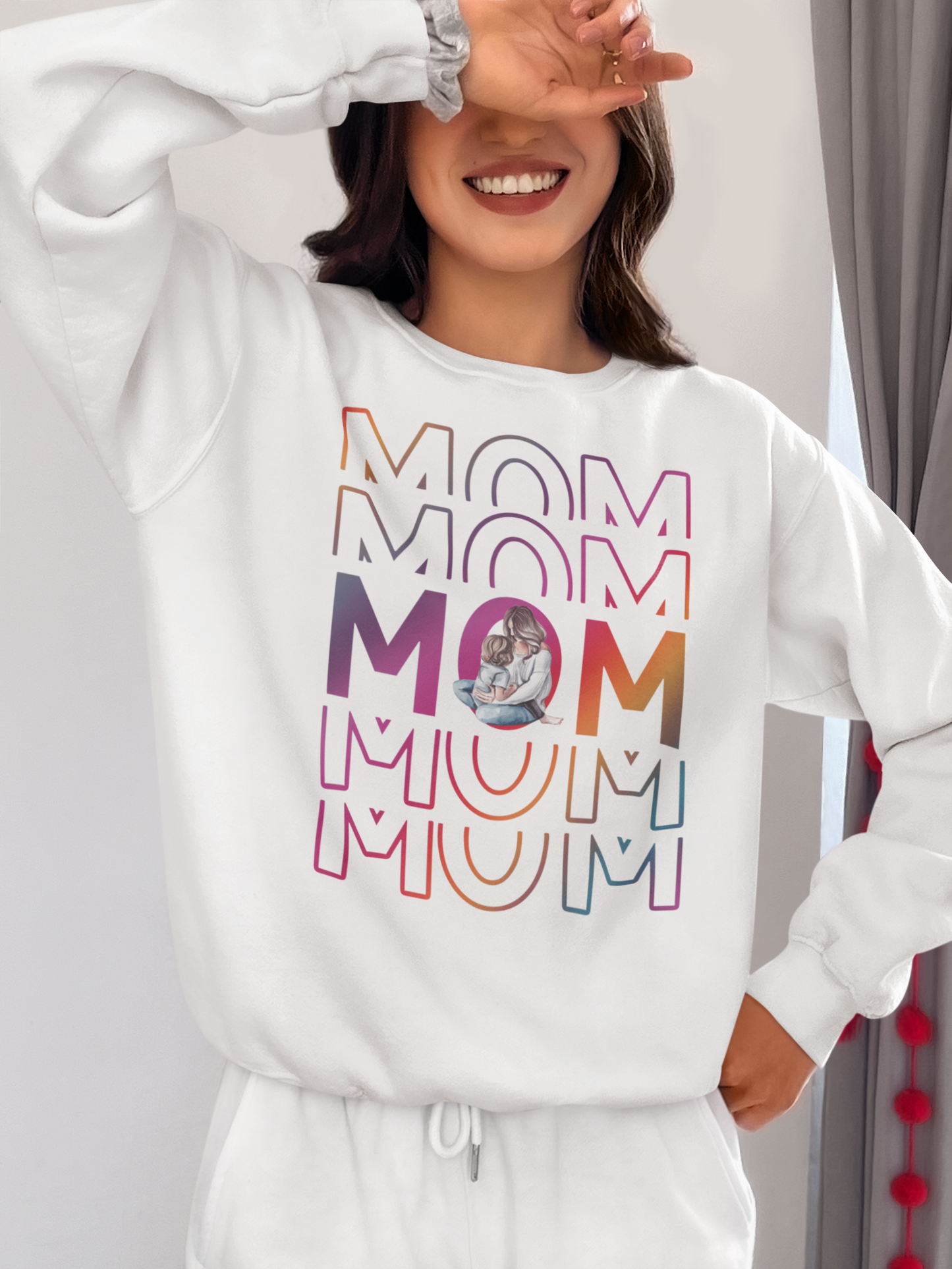 Happy Mother's Day Sweatshirt For Mom, Mom Sweatshirt, Gift For Moms,  Mama Sweatshirt.