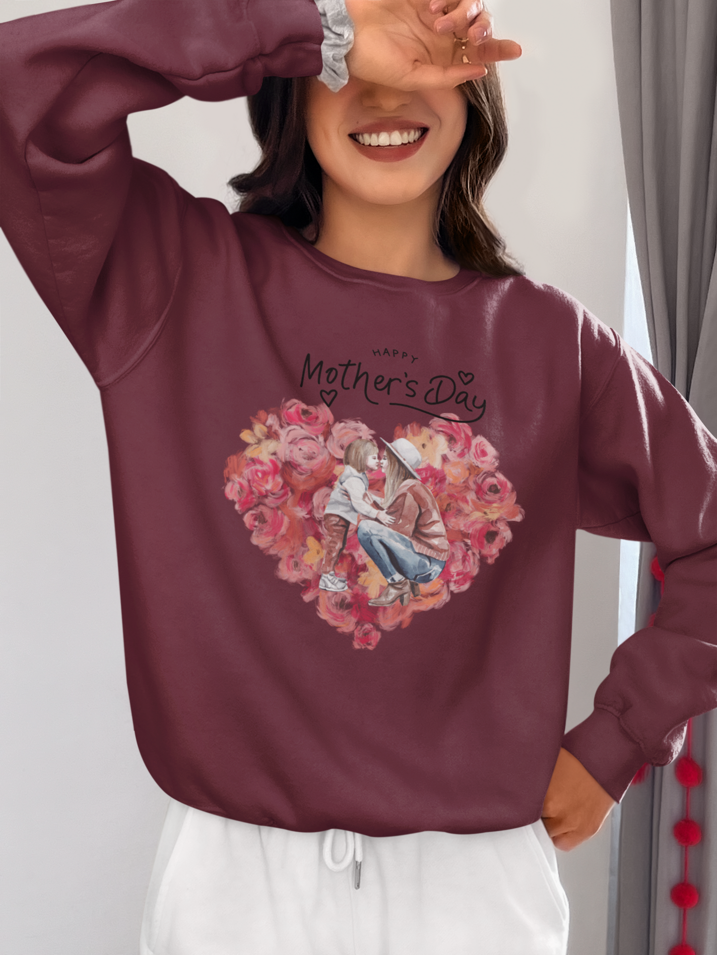 Happy Mother's Day Sweatshirt For Mom, Mom Sweatshirt, Gift For Moms,  Mama Sweatshirt.